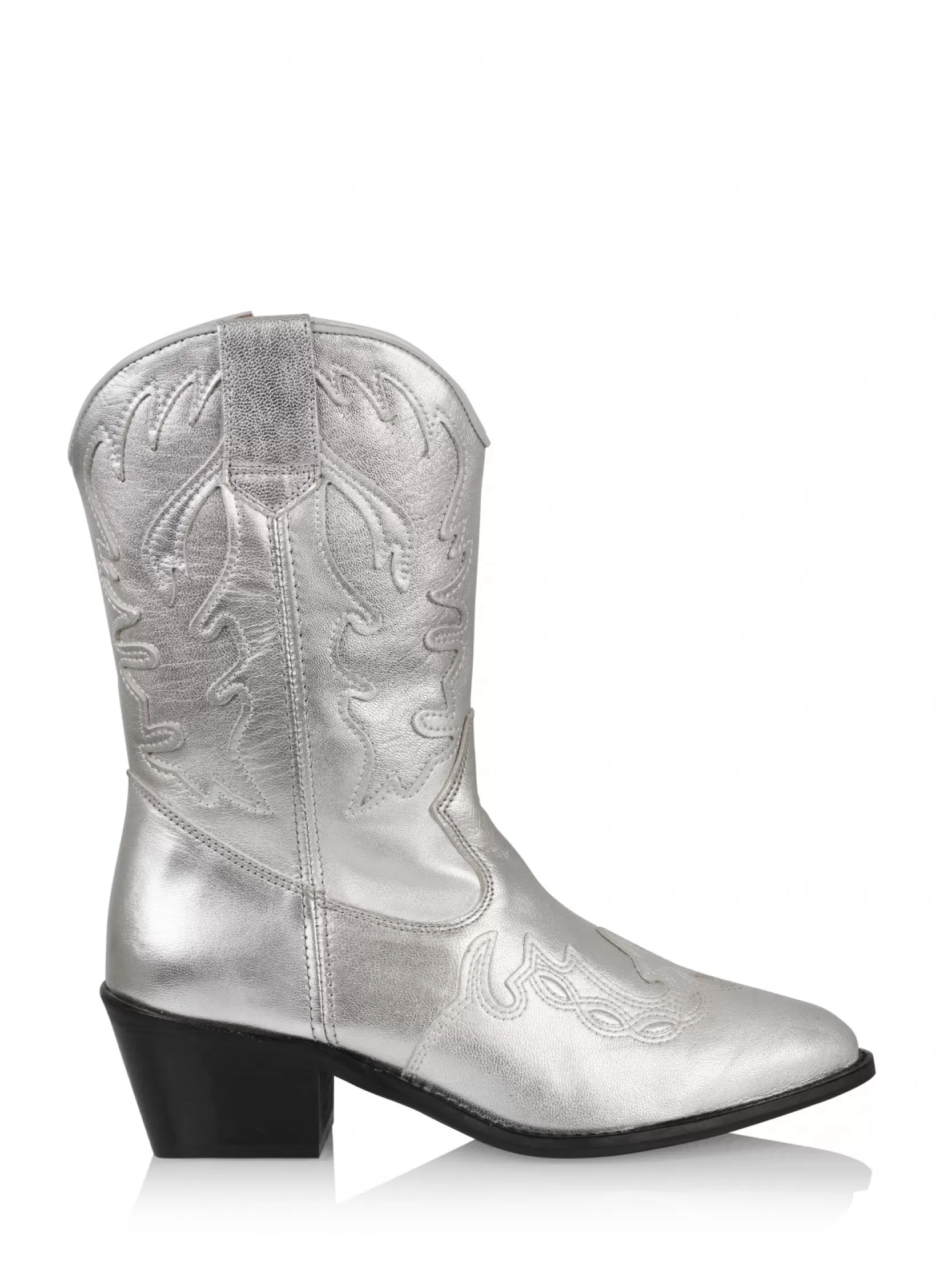 DWRS label WESTERNBOOTS>BELLA metallic - Westernboots | Silver