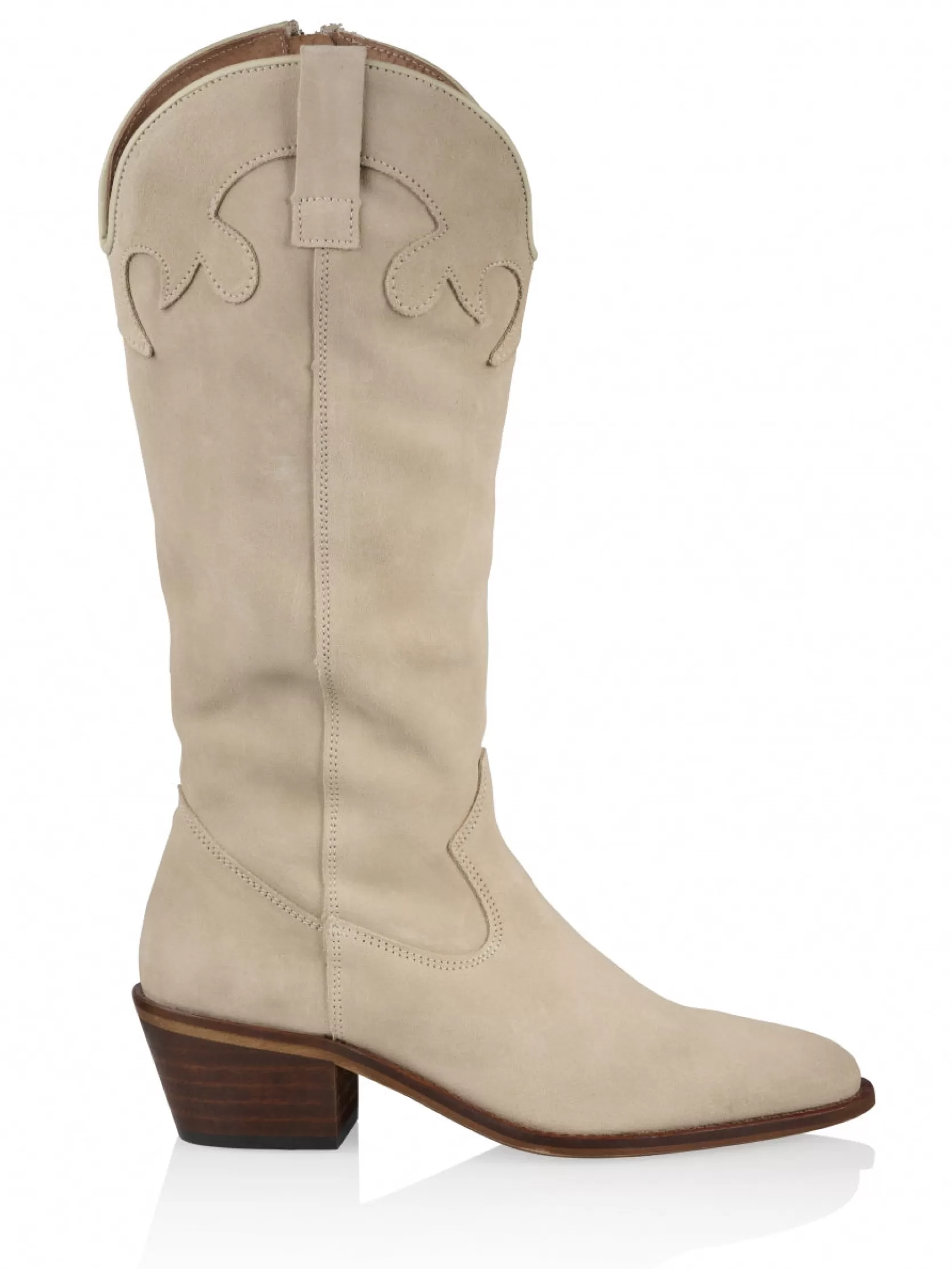 DWRS label WESTERNBOOTS>BOISE suede - Westernboots | Sand