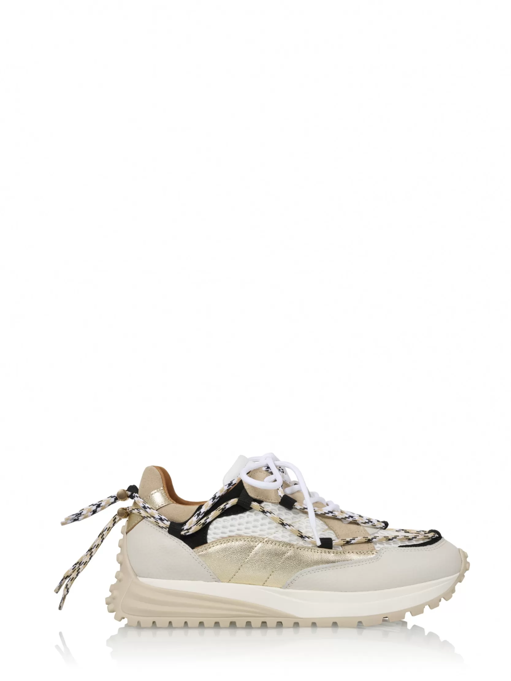 DWRS label SNEAKERS>BRAY mesh - Sneakers | Off white / Champ.