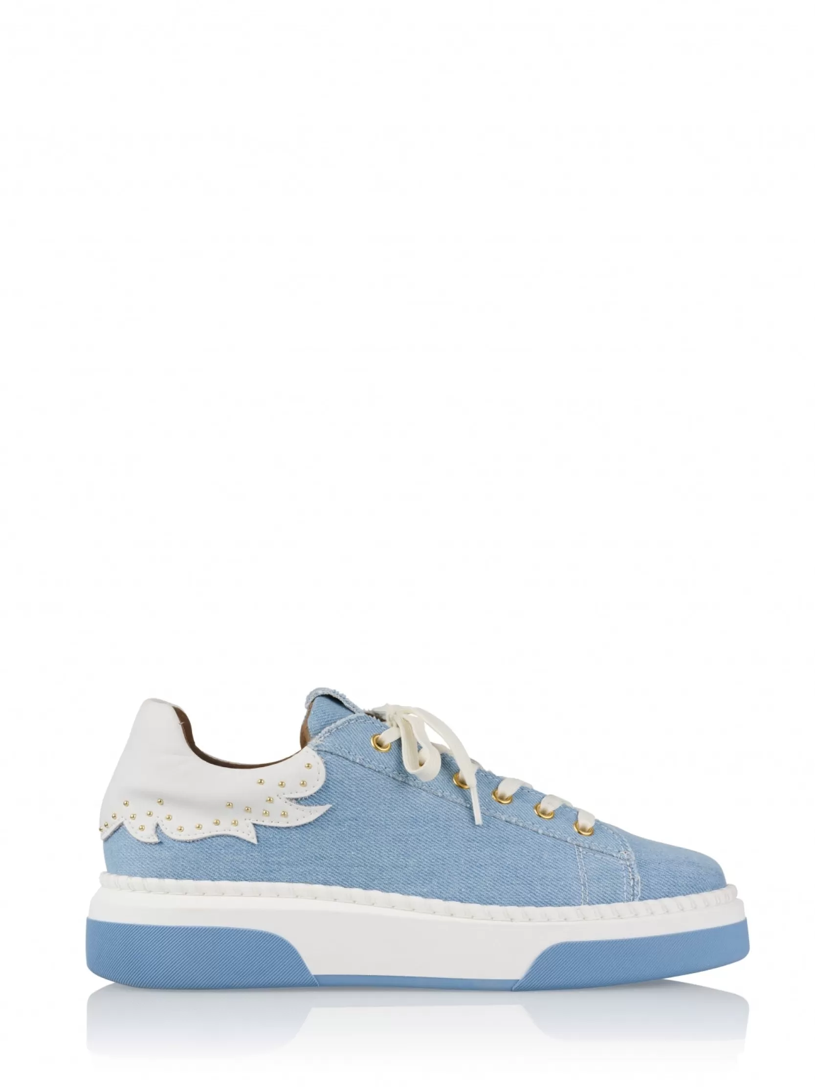 DWRS label SNEAKERS>CRUZ denim - Sneakers | Jeans  / White