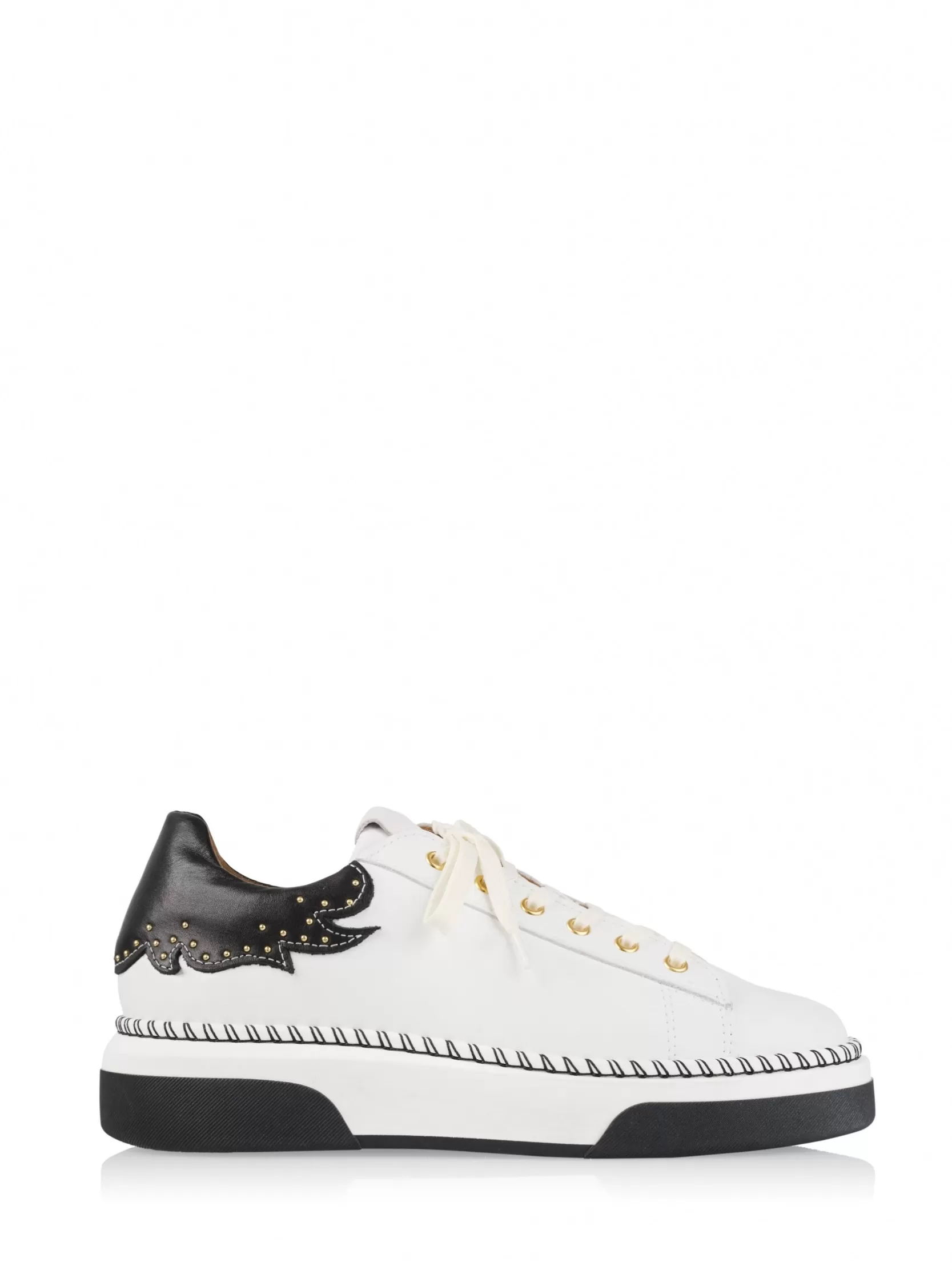 DWRS label SNEAKERS>CRUZ leer - Sneakers | White / Black