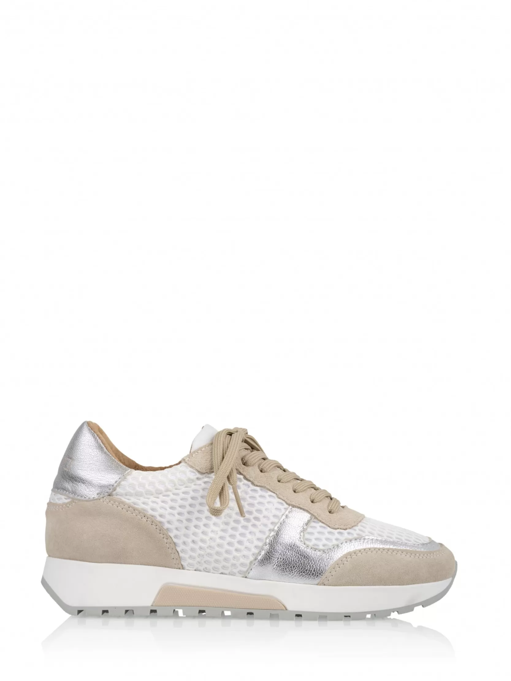 DWRS label SNEAKERS>DUMFRIES mesh - Sneakers | Sand / Silver