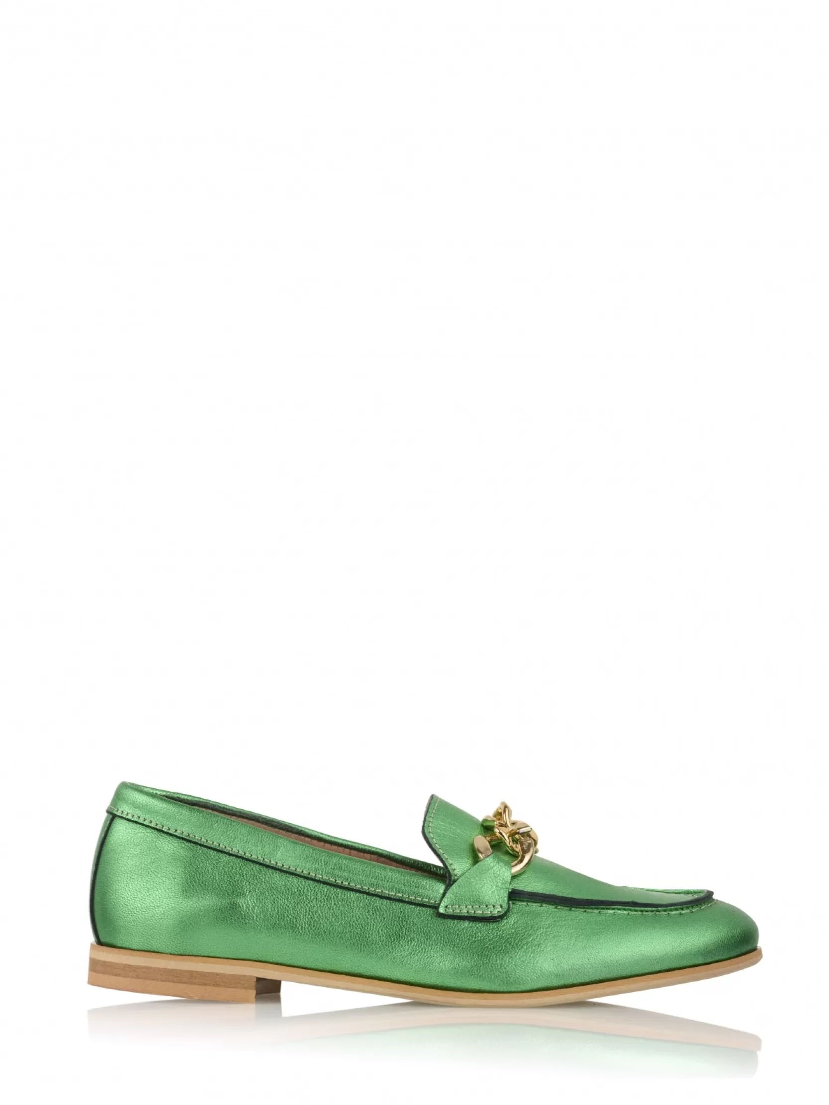 DWRS label MOCASSINS EN LOAFERS>HAVANA chain - Loafers | Green