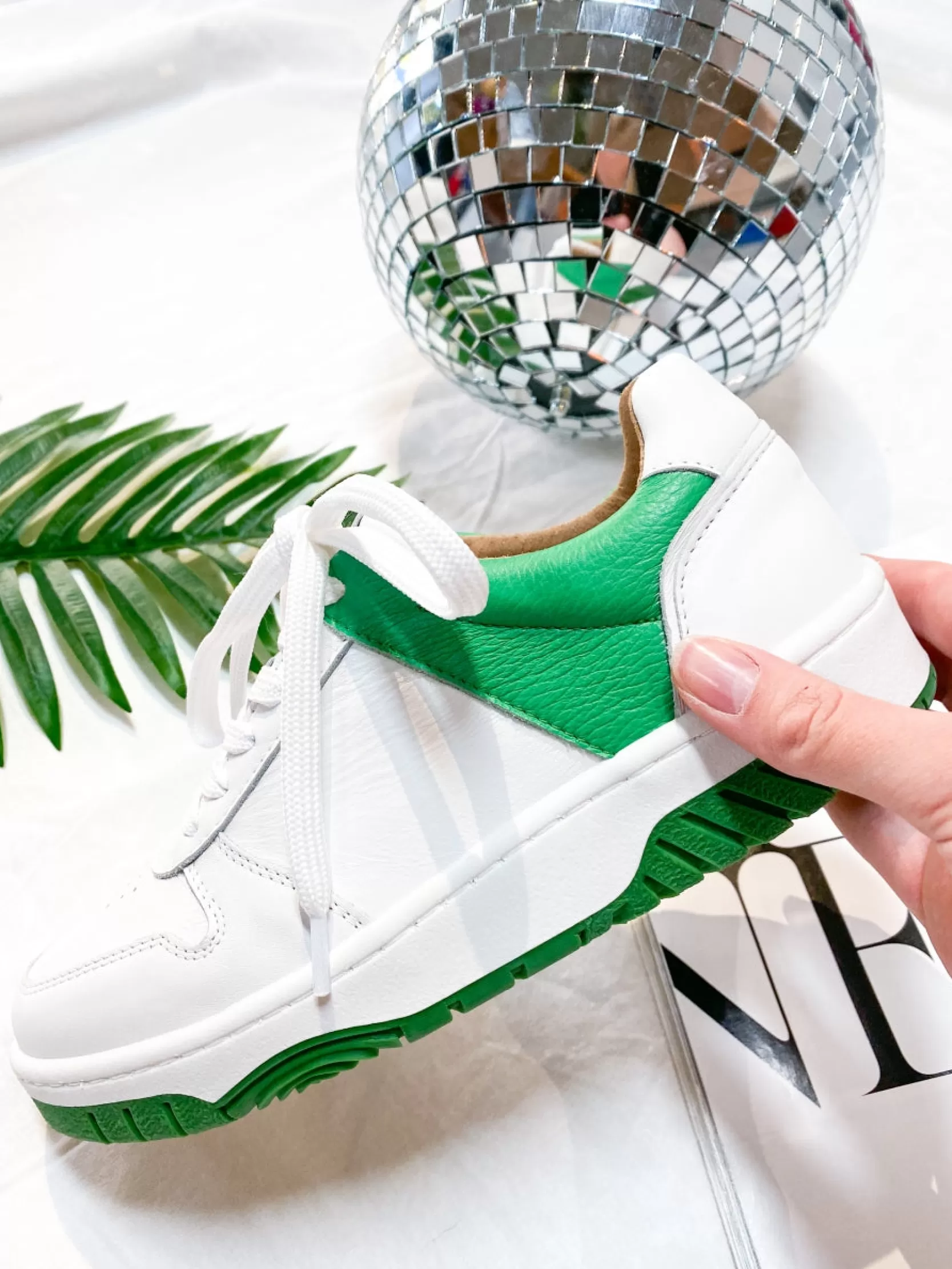 DWRS label SNEAKERS>ISAR - Sneakers | White / Green