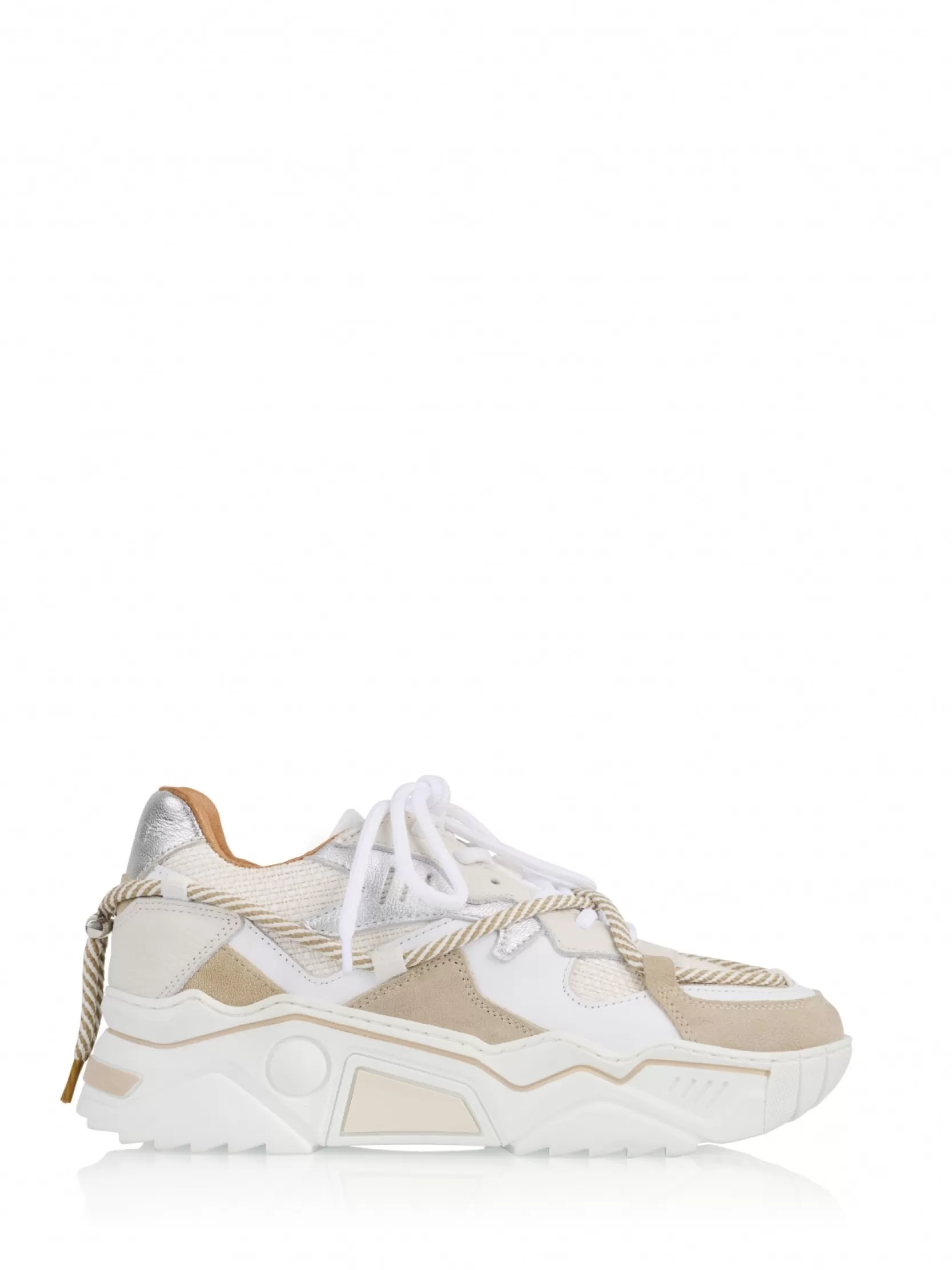 DWRS label SNEAKERS>JUPITER raffia - Sneakers | Off white / Sand