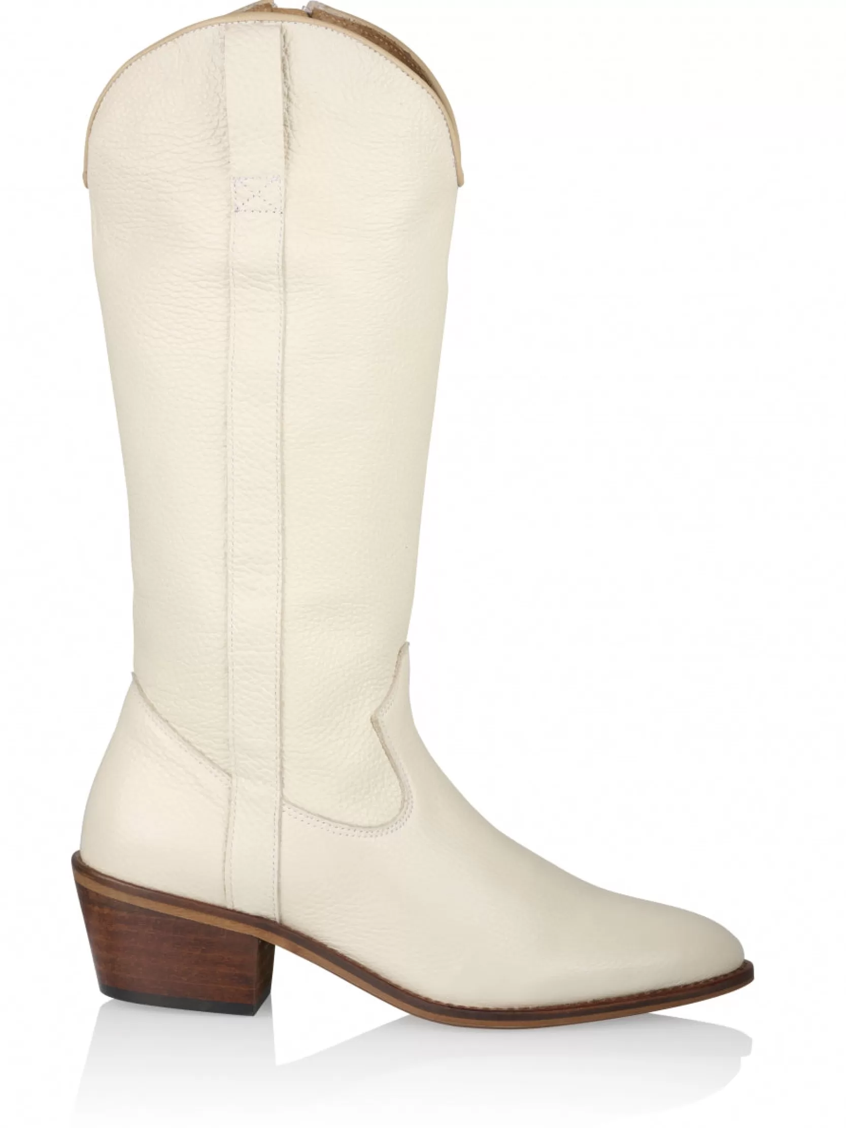 DWRS label WESTERNBOOTS>KANSAS grainy - Westernboots | Off white