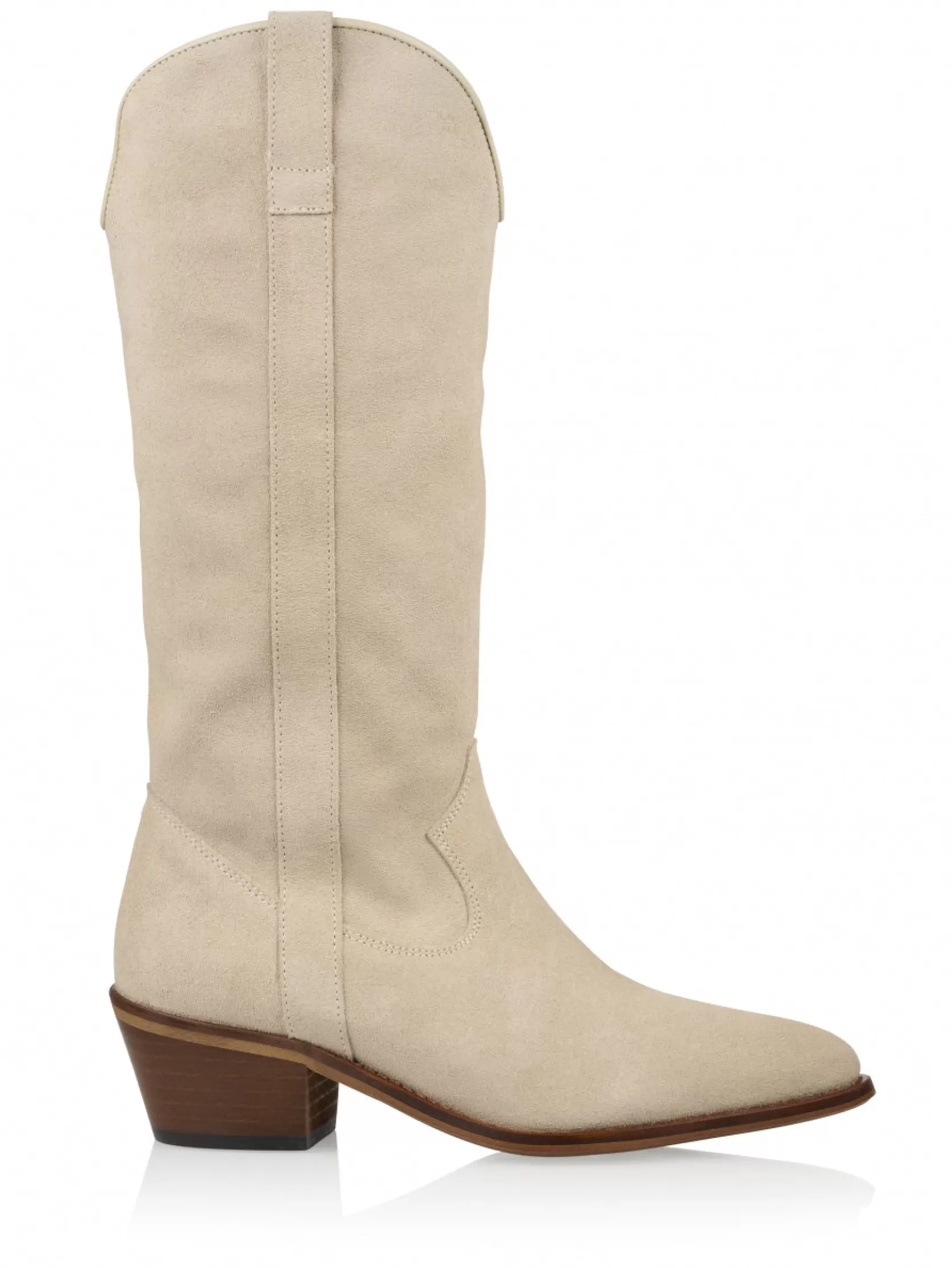 DWRS label WESTERNBOOTS>KANSAS suede - Westernboots | Sand