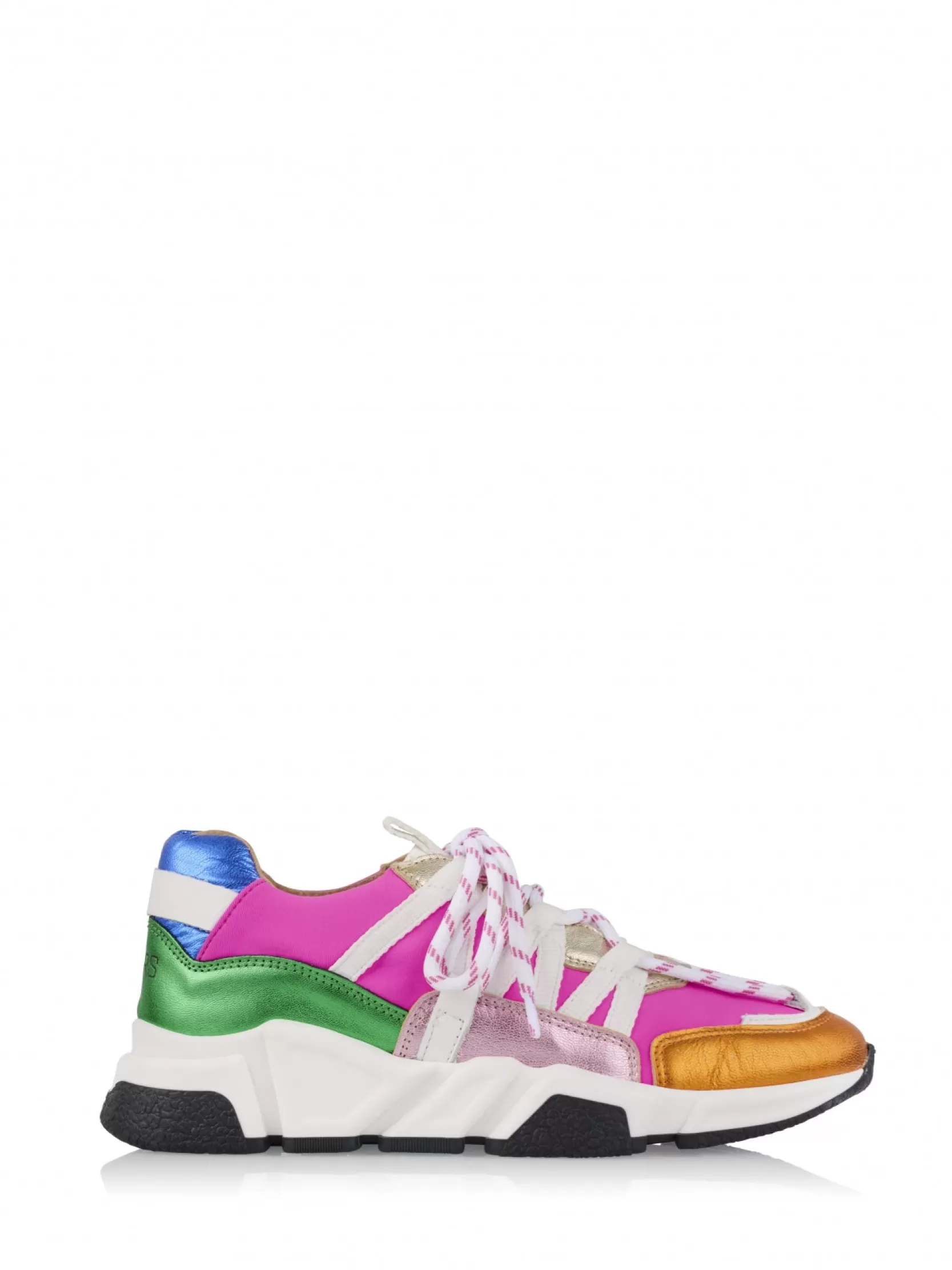 DWRS label SNEAKERS>LOS ANGELES - Sneakers | Neon pink / Multi