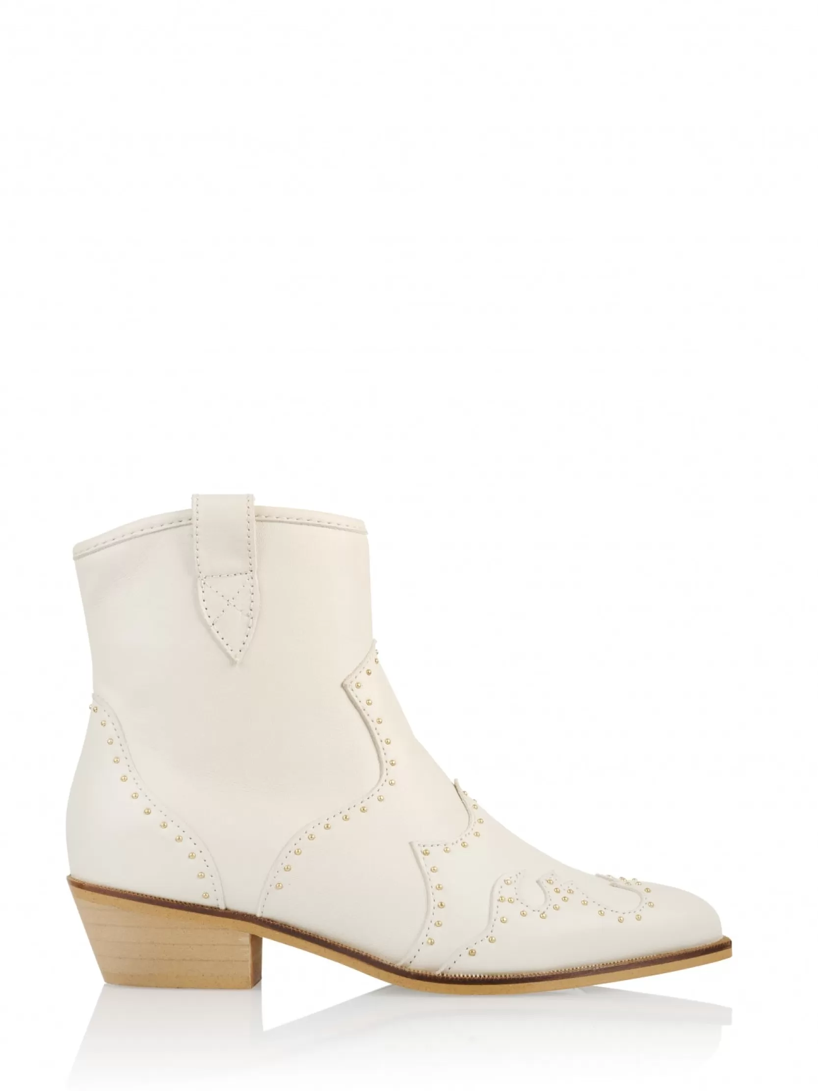 DWRS label WESTERNBOOTS>LYON leer - Westernboots | Off white