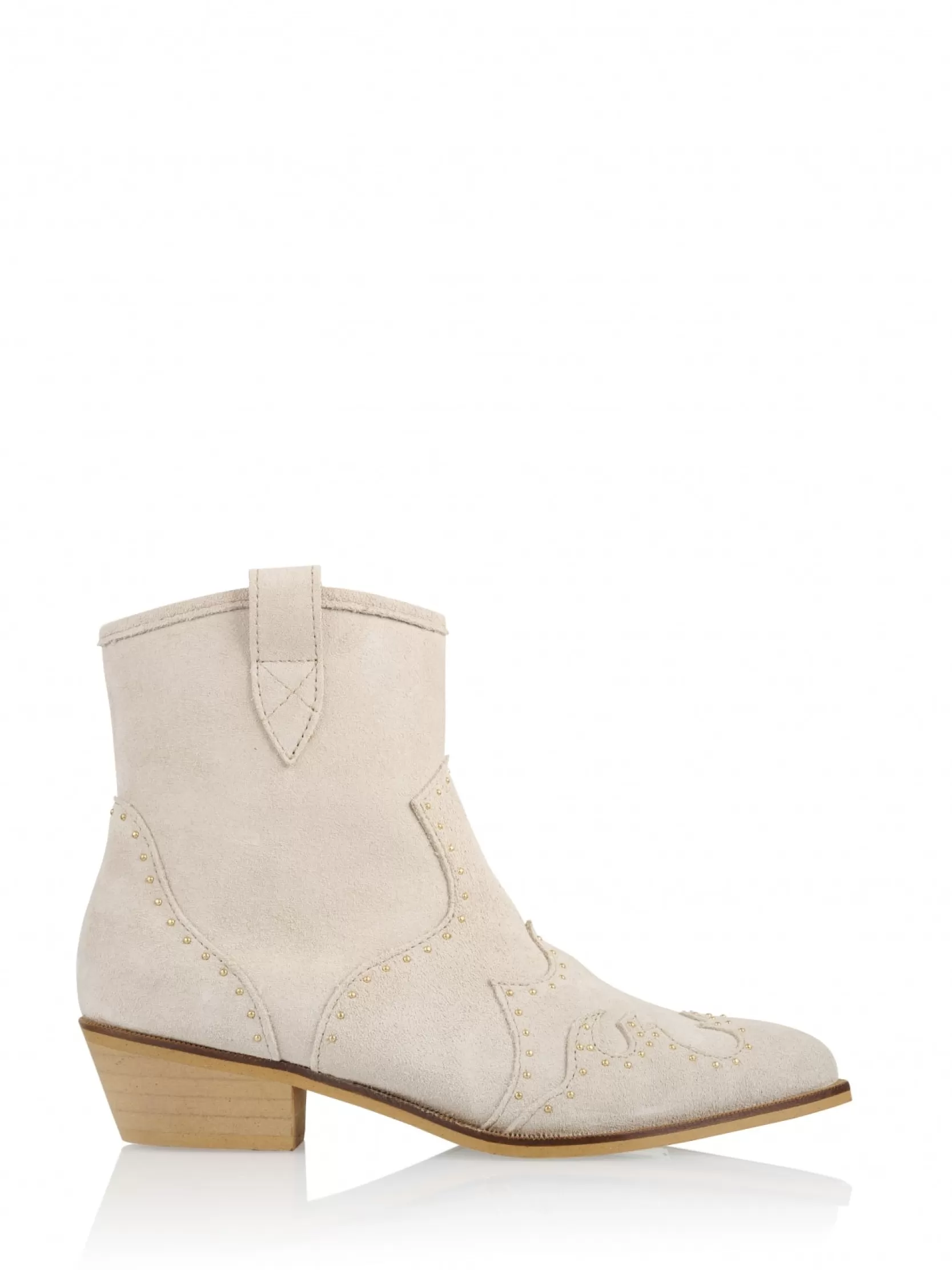 DWRS label WESTERNBOOTS>LYON suede - Westernboots | Sand