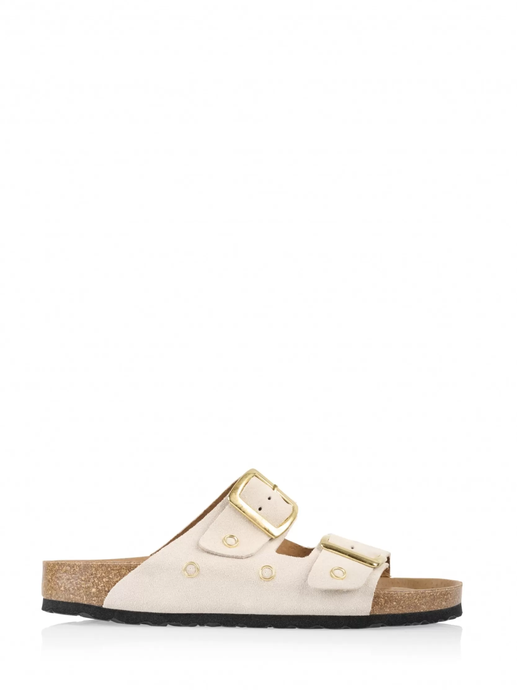 DWRS label SLIPPERS EN SANDALEN>MADRID suede - Slippers | Sand