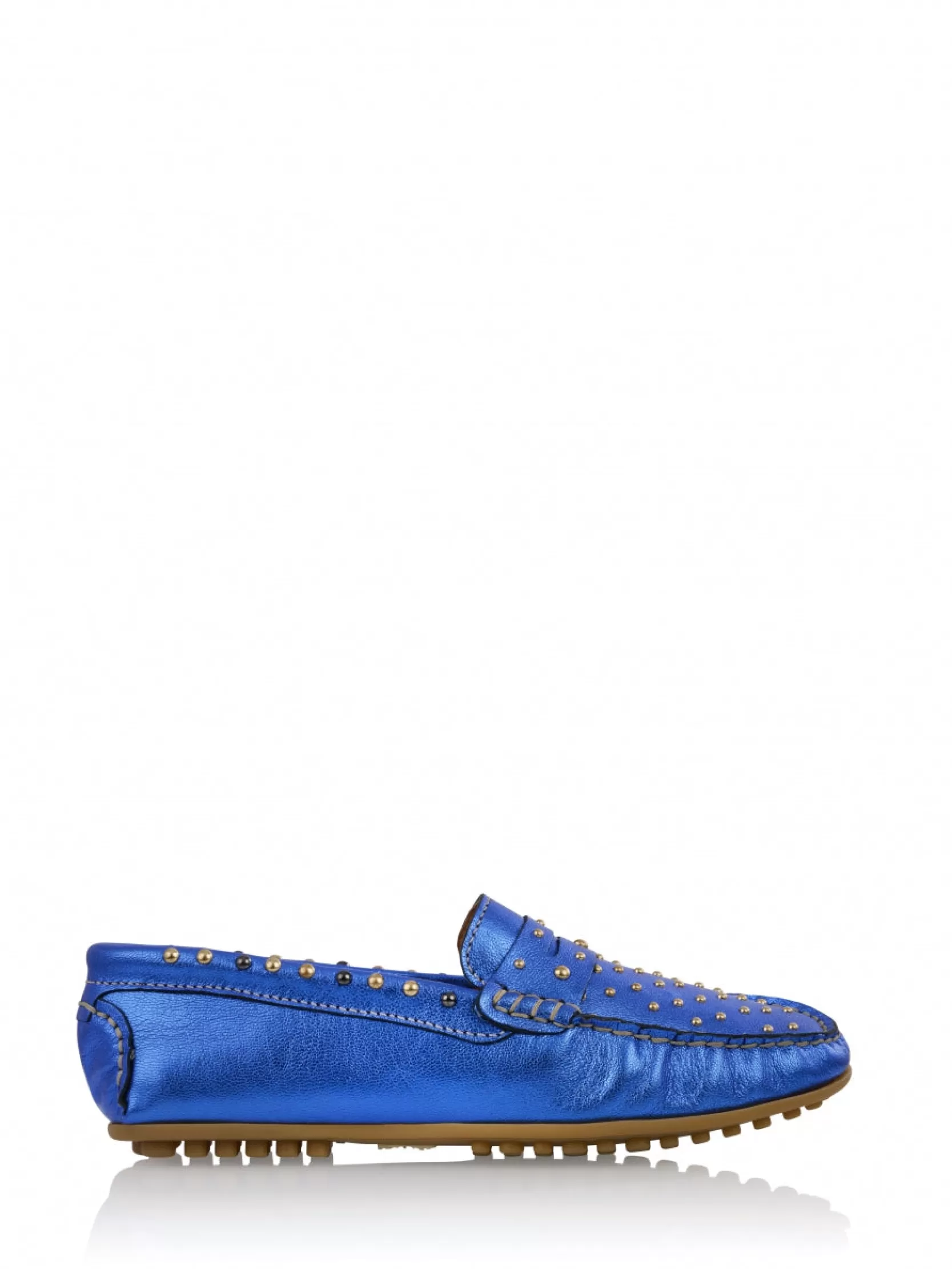 DWRS label MOCASSINS EN LOAFERS>PARIS metallic studs - Mocassins | Blue