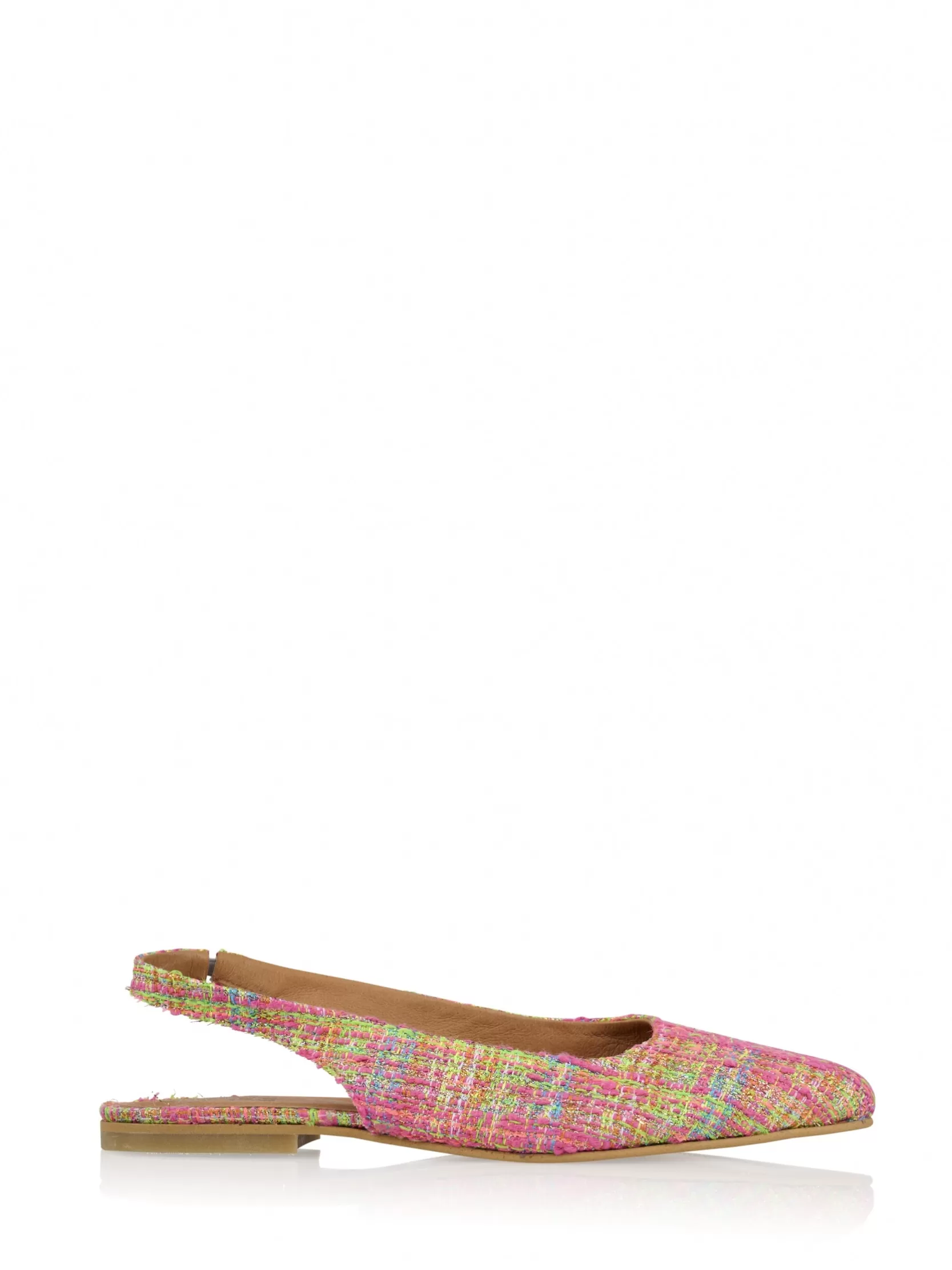 DWRS label MOCASSINS EN LOAFERS>PARMA tweed - Loafers | Pink