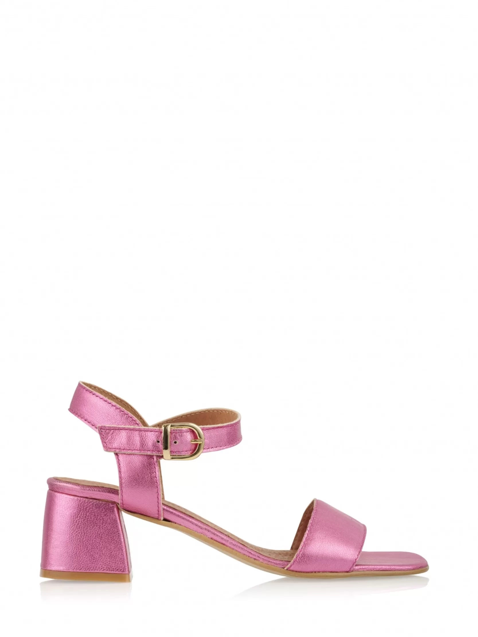 DWRS label SLIPPERS EN SANDALEN | HAKKEN>PISA metallic - Hakken | Pink