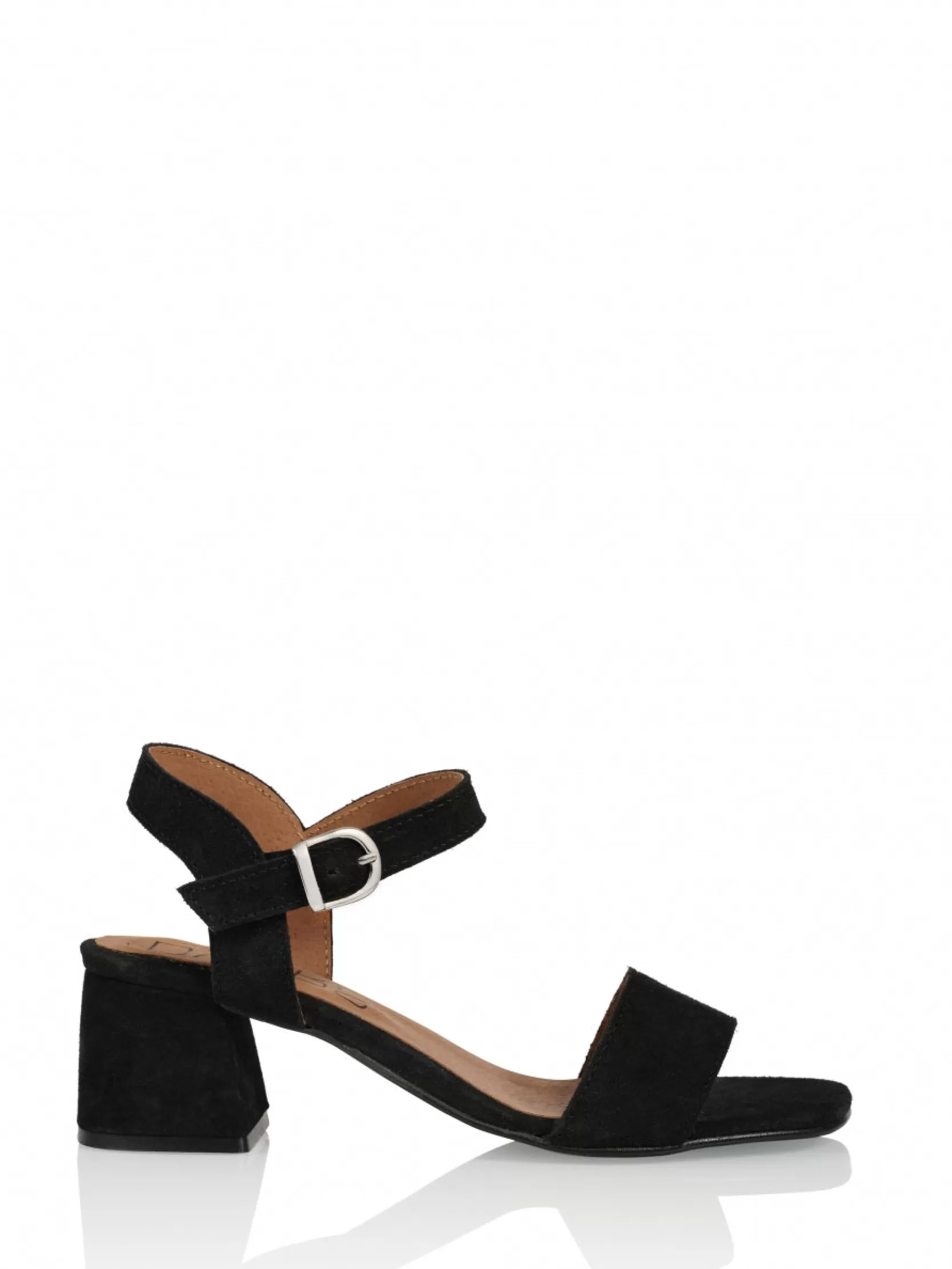 DWRS label HAKKEN>PISA suede - Sandalette | Black