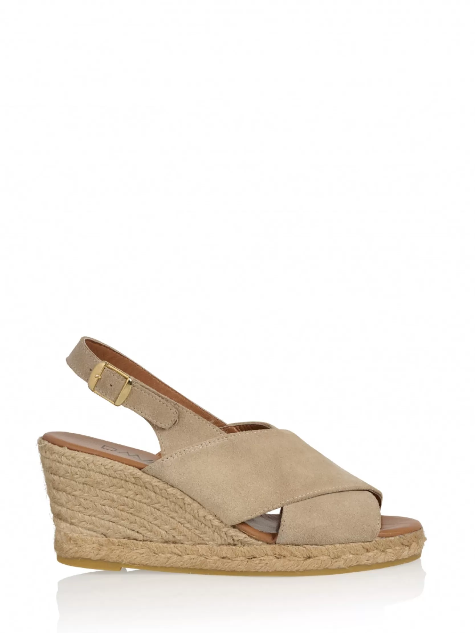 DWRS label HAKKEN>PUEBLA suede - Hakken | Beige