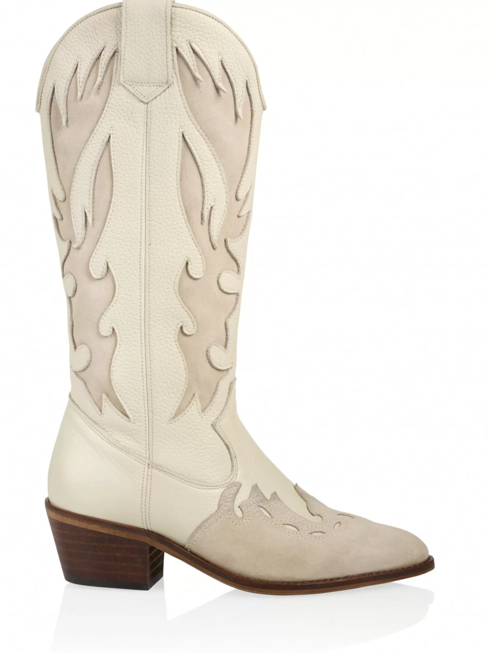 DWRS label WESTERNBOOTS>REGINA leer - Westernboots | Off white / Beige