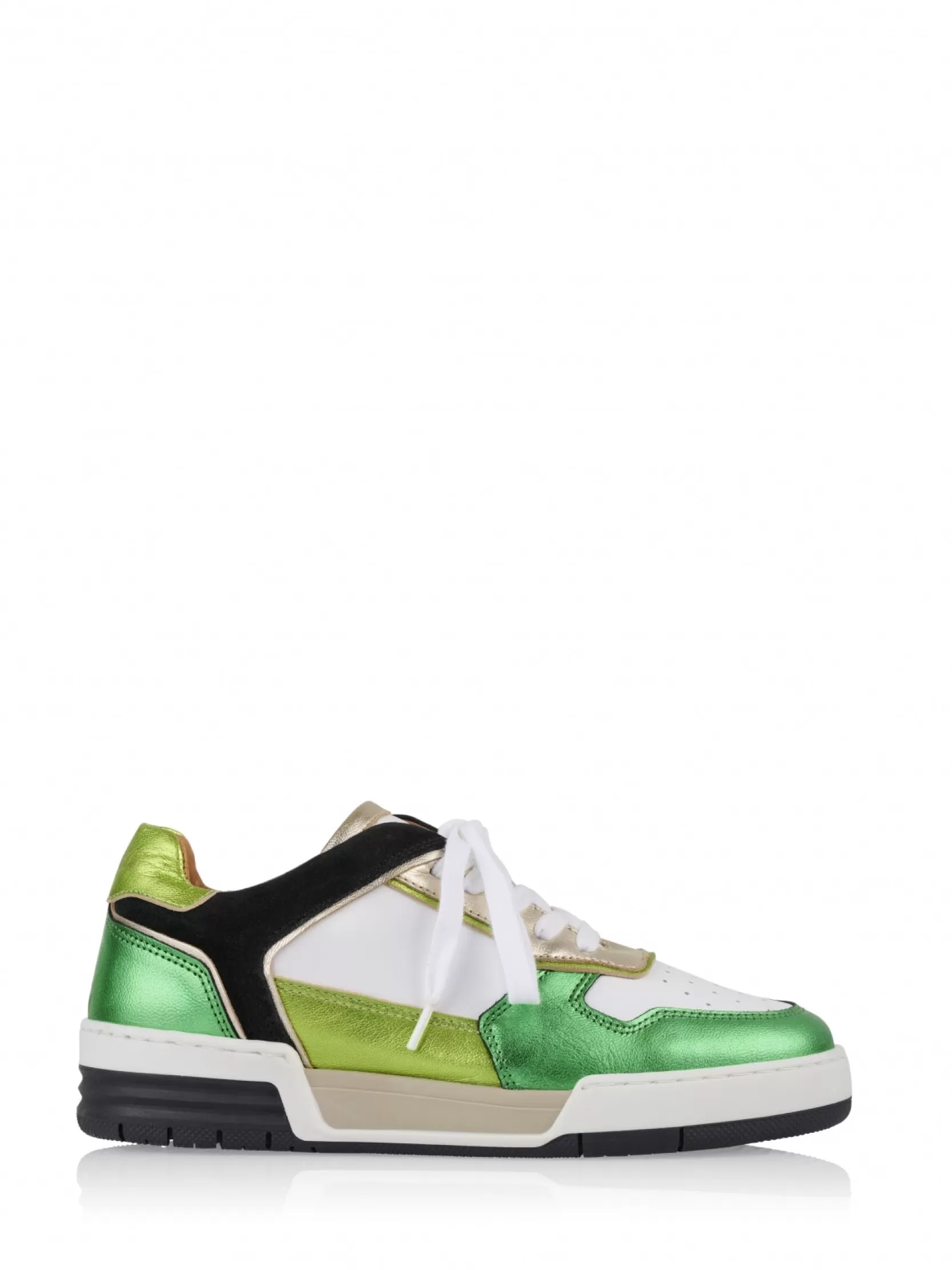 DWRS label SNEAKERS>RUGBY metallic - Sneakers | White / Green