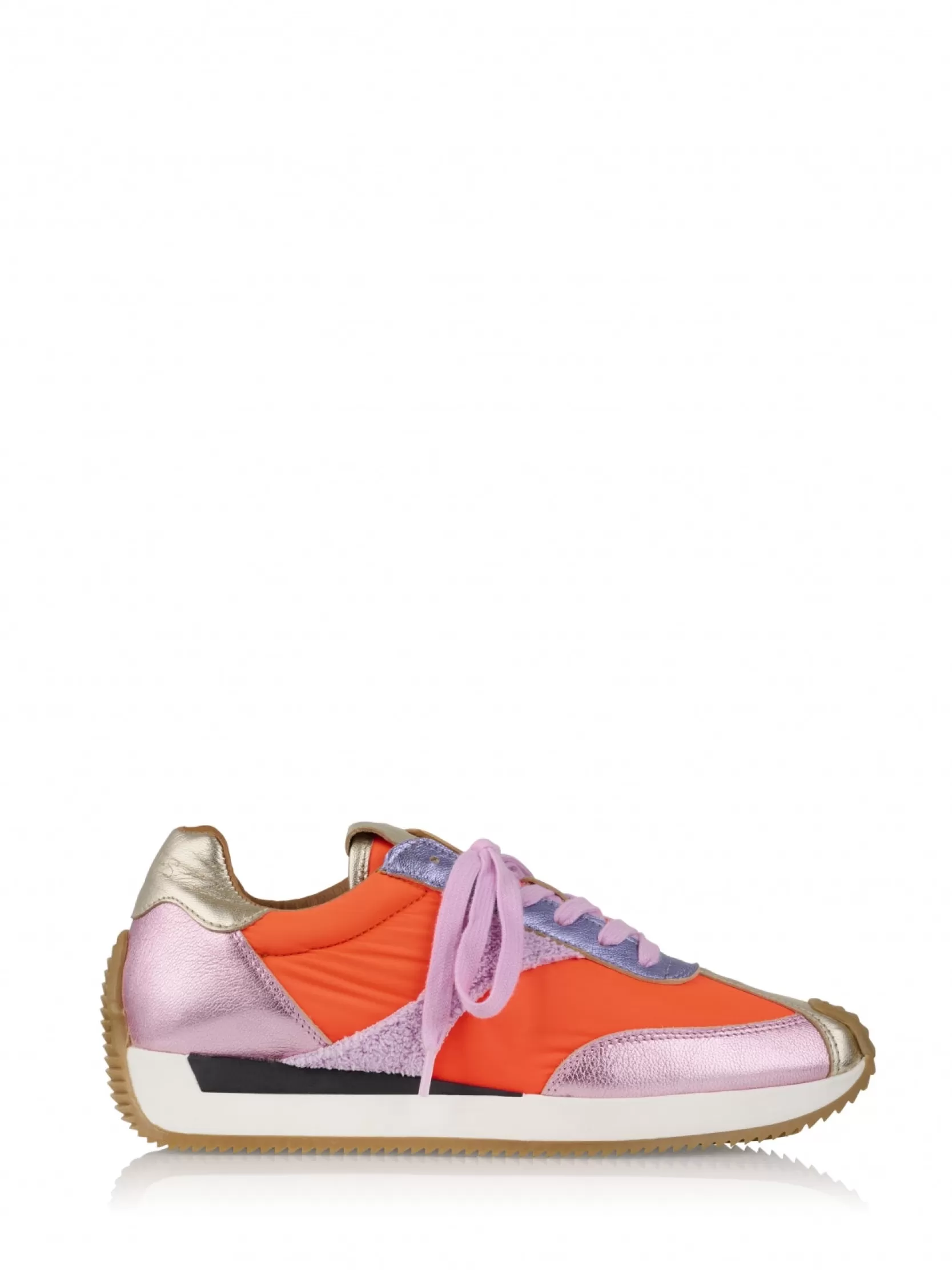 DWRS label SNEAKERS>SCOBEY terry - Sneakers | Orange / Lila