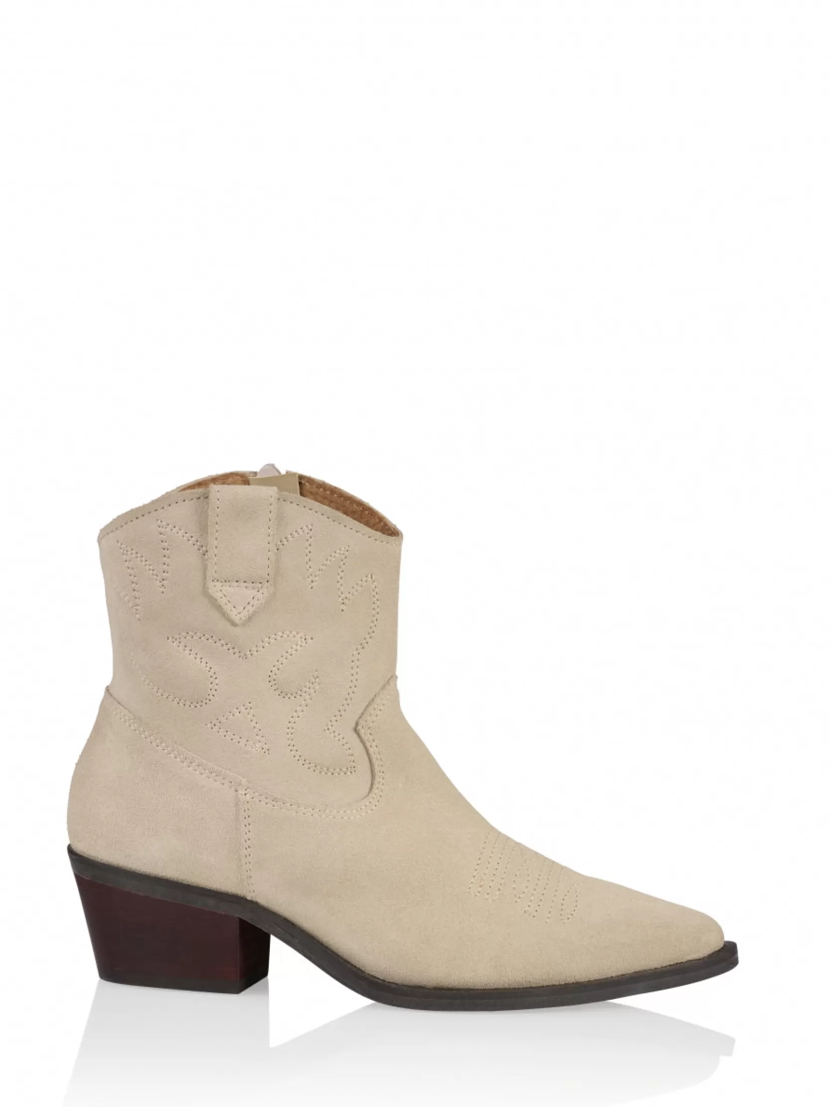 DWRS label WESTERNBOOTS>SERIO suede - Westernboots | Sand