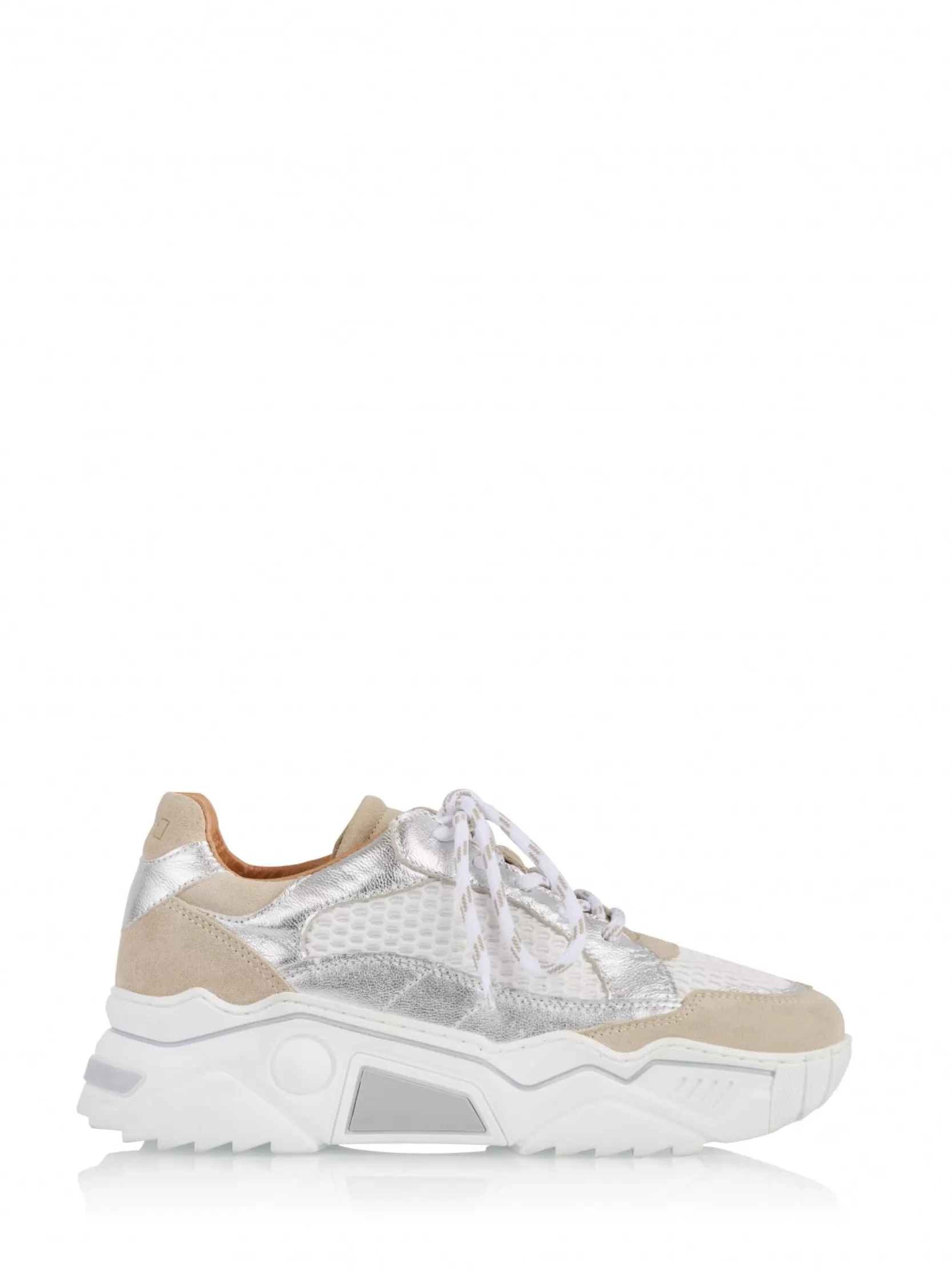 DWRS label SNEAKERS>VENUS leer - Sneakers | White / Silver